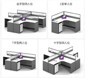 辦公隔斷辦公桌