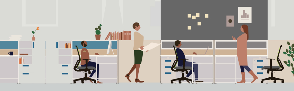 鋁合金包邊辦公桌